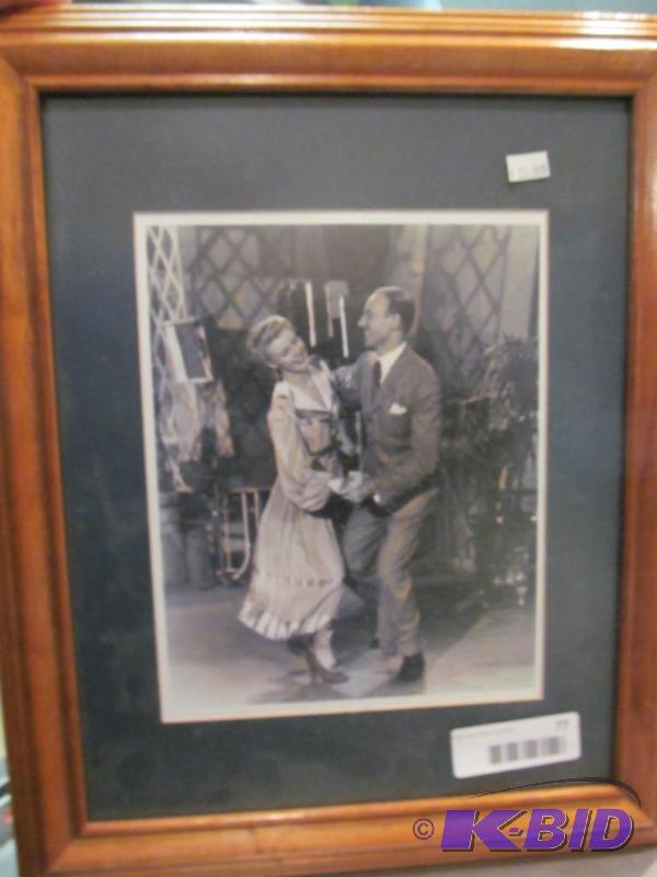 FRED ASTARE AND GINGER RODGERS FRAMED PICTURE