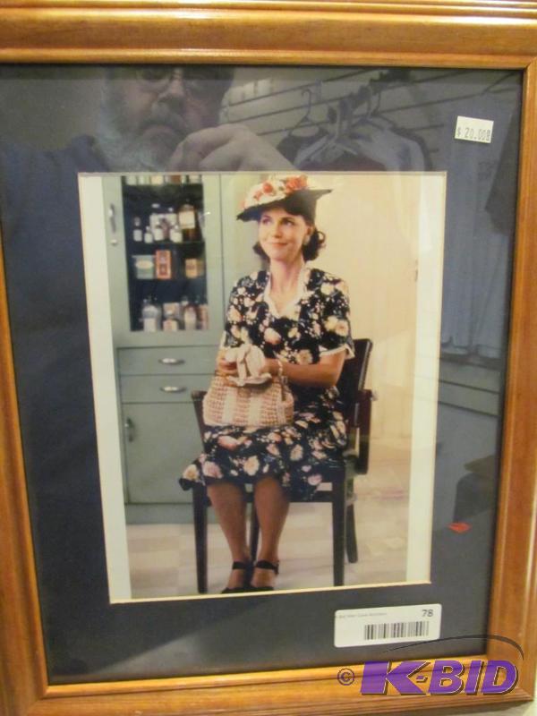 SALLY FIELDS FRAMED PICTURE