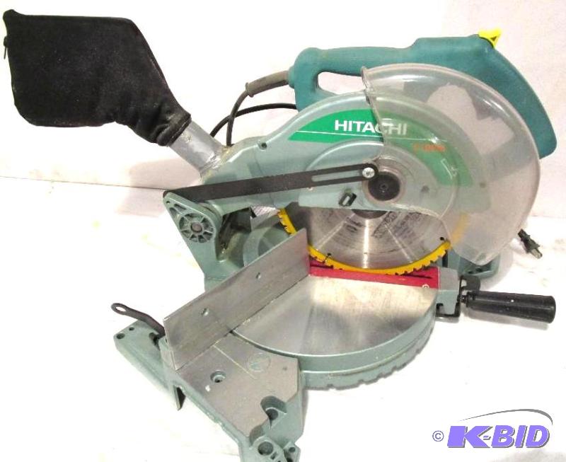 lot 25 image: Hitachi C 10FM Mitre Saw