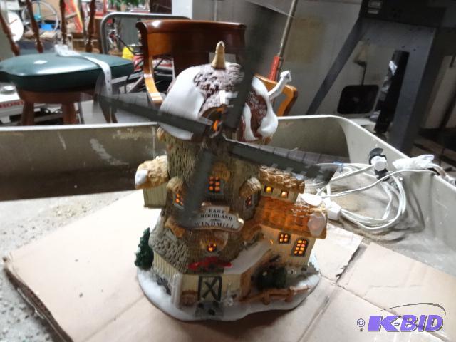 lot 10 image: Lemax Village Collection. Lighted and Animate...