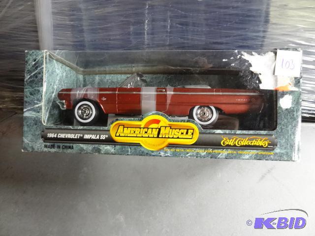 lot 103 image: American Muscle 1964 Chevy Impala SS Ertl...