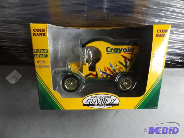 lot 111 image: Crayola 1912 Ford Bank #1 in Series...