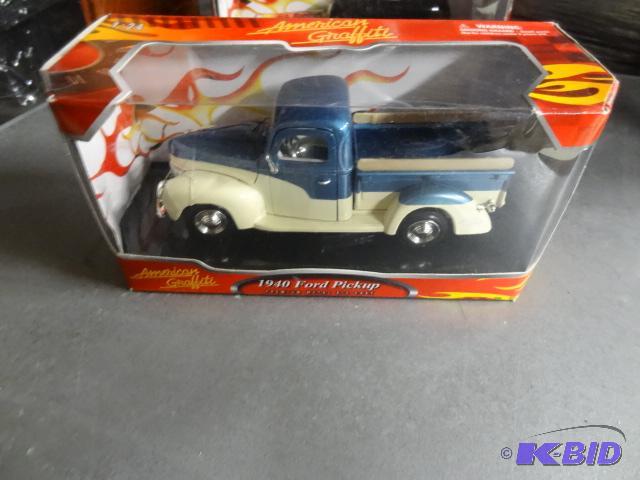 lot 117 image: American Graffiti 1940 Ford Pickup...