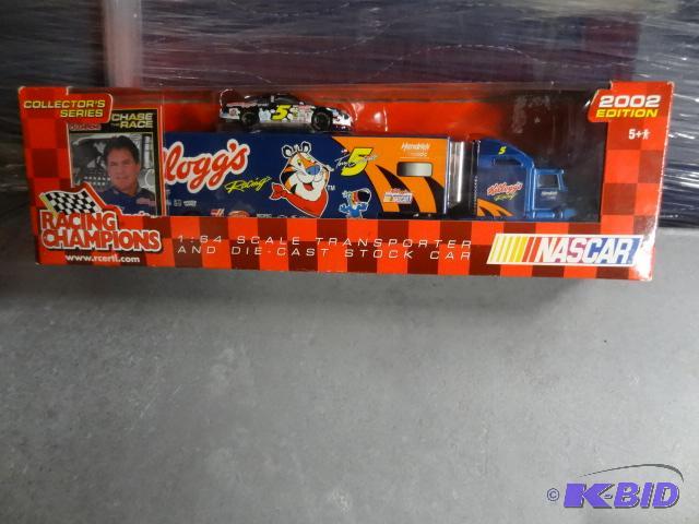 lot 125 image: Kelloggs Nascar Racing Truck 164 Scale...