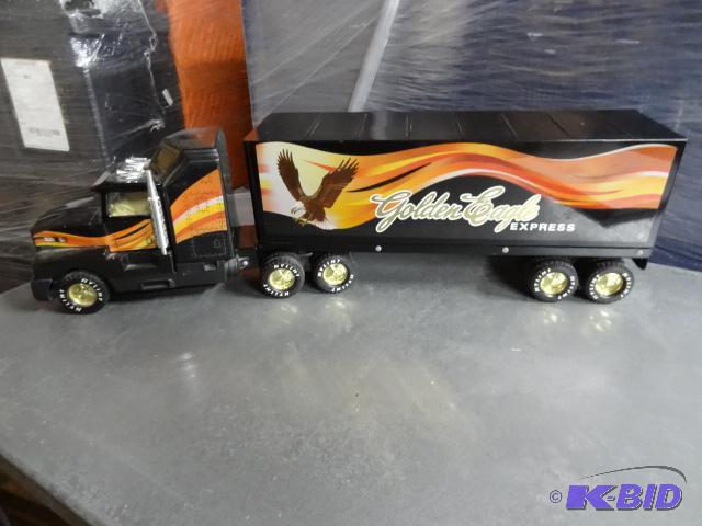 lot 135 image: Vintage Nylint Semi Tractor Trailers. No Rear...