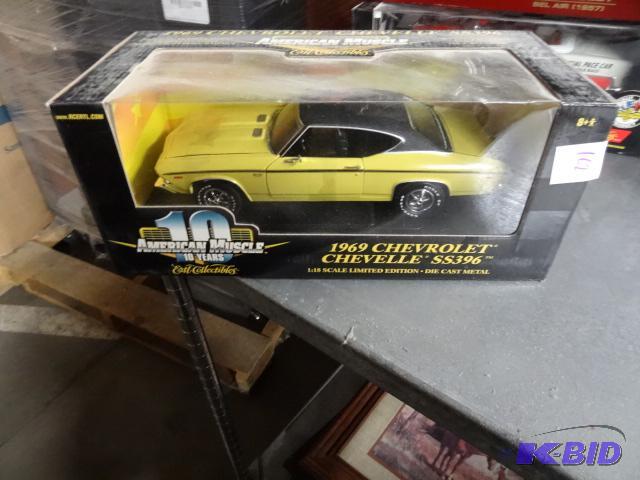 lot 162 image: American Muscle 1969 Chevy Chevelle SS 396 1...