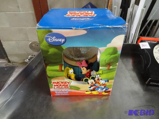lot 206 image: Disney Mickey and Friends Musical Motion Wate...