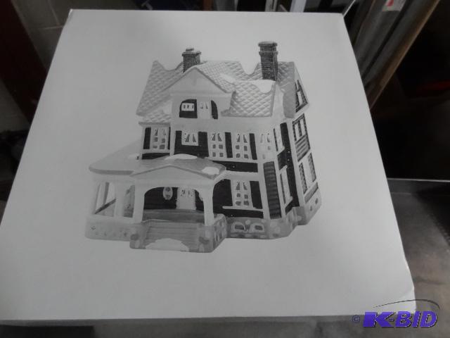 lot 228 image: Dept 56 Snow Village Kenwood House...