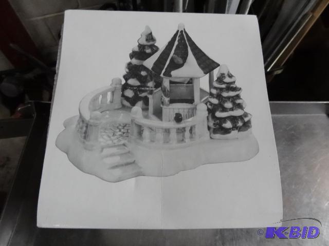 lot 235 image: Dept 56 Snow Village Gazebo...