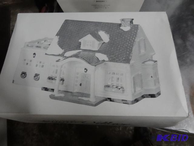 lot 244 image: Dept 56 Snow Village North Creek Cottage...