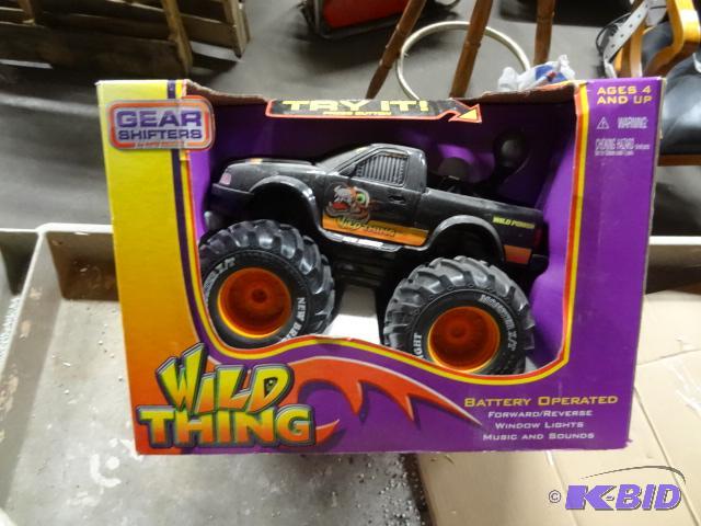 lot 36 image: Wild Thing Battery Operated Monster Truck....