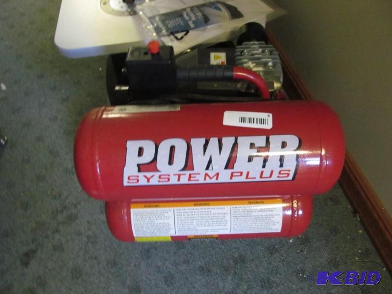lot 6 image: UST #11066 portible construction air compressor