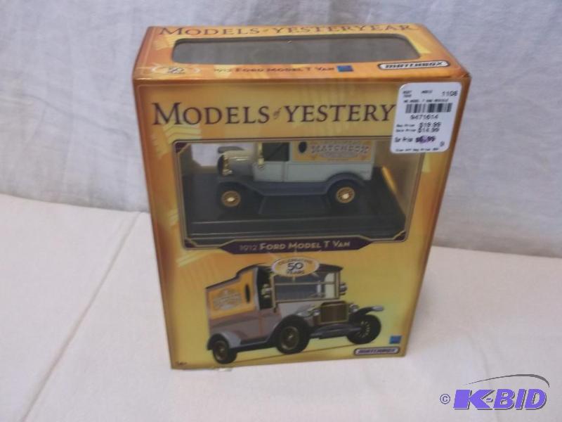 Matchbox 1912 Ford Model T Van like new in bo...