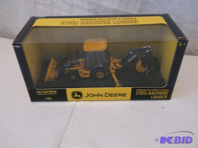 Ertal die cast 150 John Deere 310SJ Backhoe ...