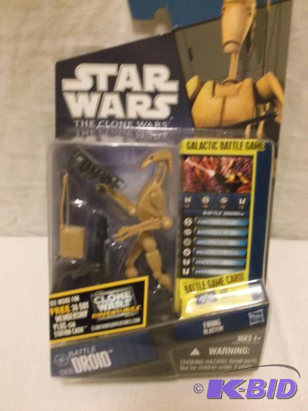 Collectable Star Wars Battle Droid like new i...
