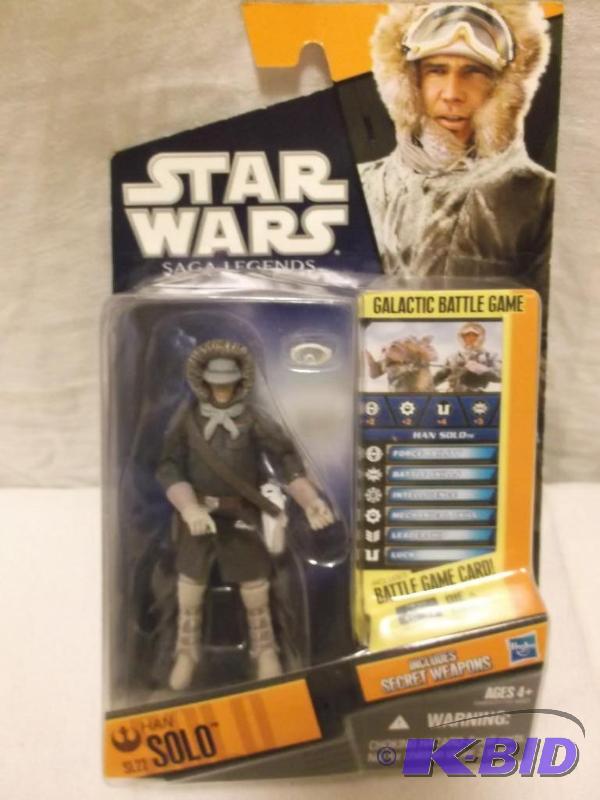 Collectable Star Wars Han Solo like new in pa...
