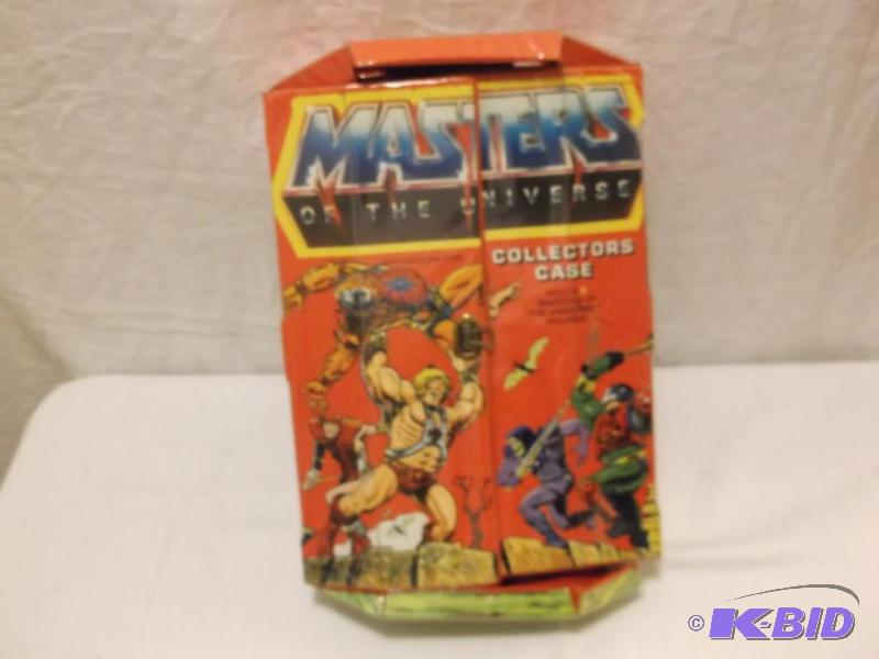 Masters of the universe collectors case with ...