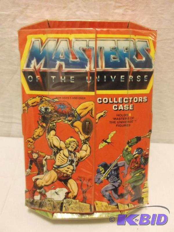 Masters of the universe collectors case with ...
