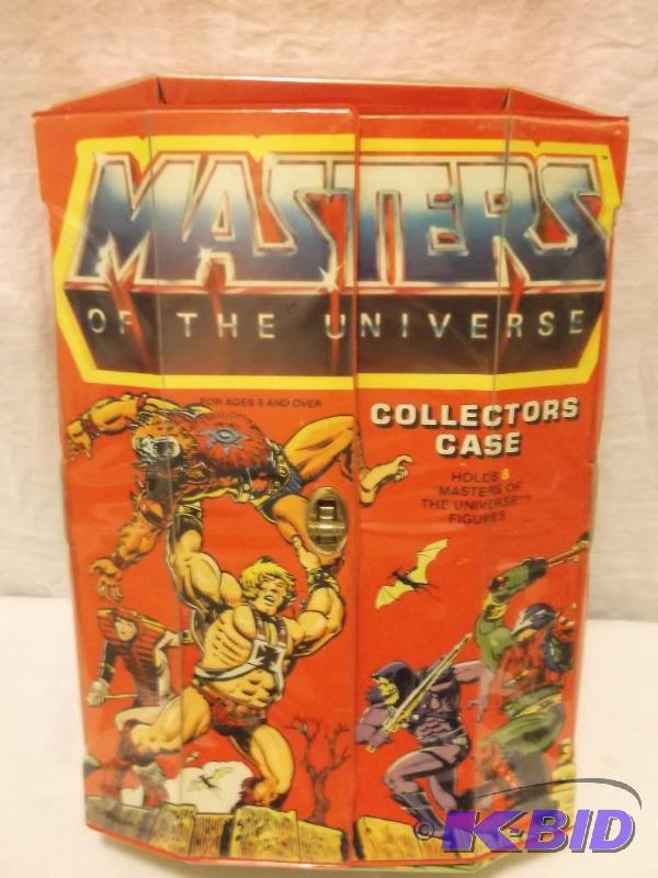 Masters of the Universe collectors case with ...