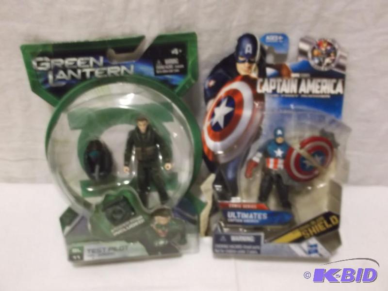 Collectable action figures Green Lantern &amp...