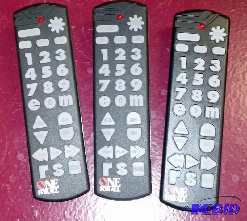 Lot of All In One Universial Remotes as shown...