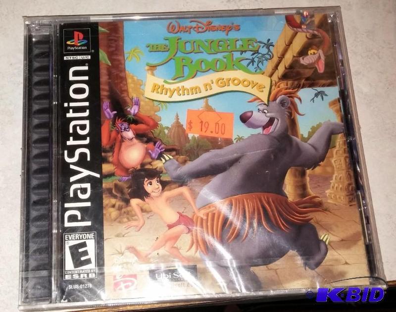 lot 78 image: PlayStation Walt Disney The Jungle Book Game...