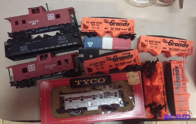 HO Train cars as shown...