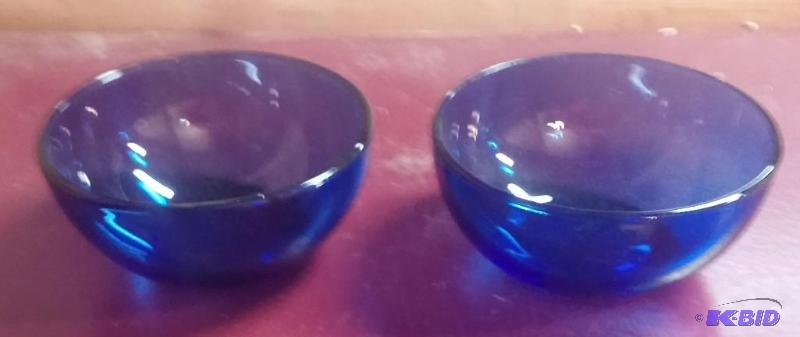 Set of 2 Blue bowls...