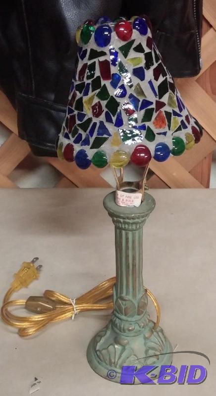 10&quot Vintage look lamp. NEW...