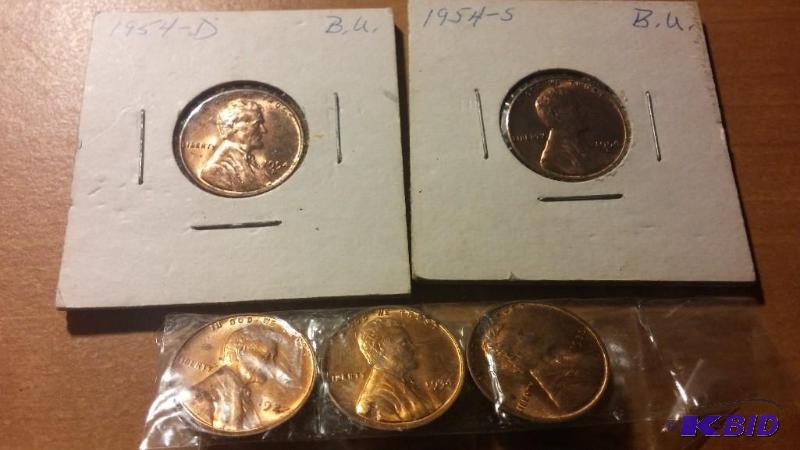 Lot of Uncirculated Pennys...