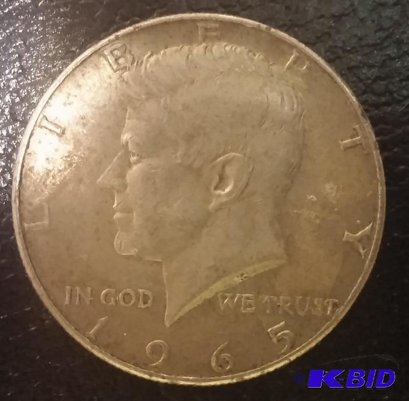 1965 Kennedy Half Dollar...