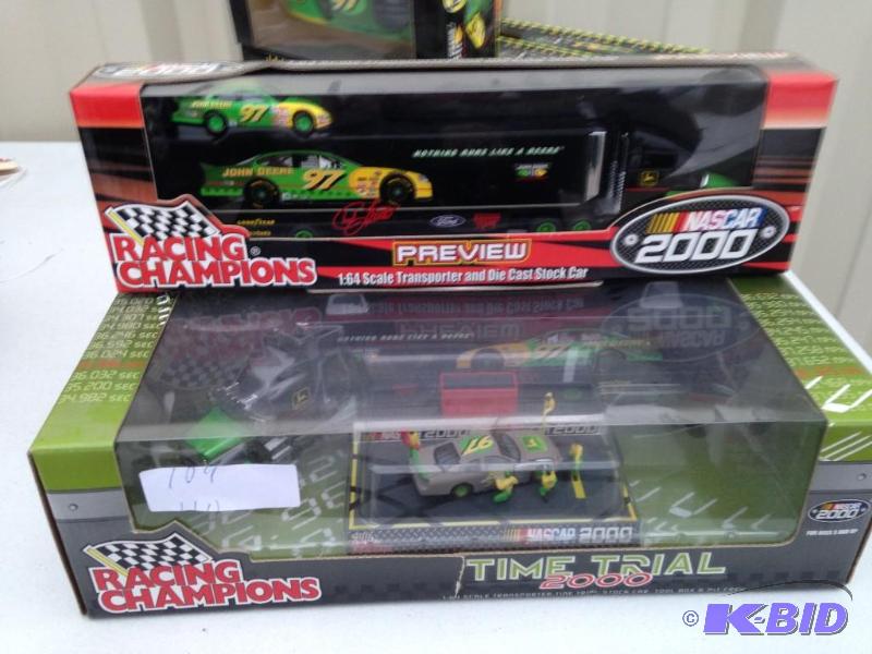 lot 109 image: 2 Chad Little Mascar John Deere Cars