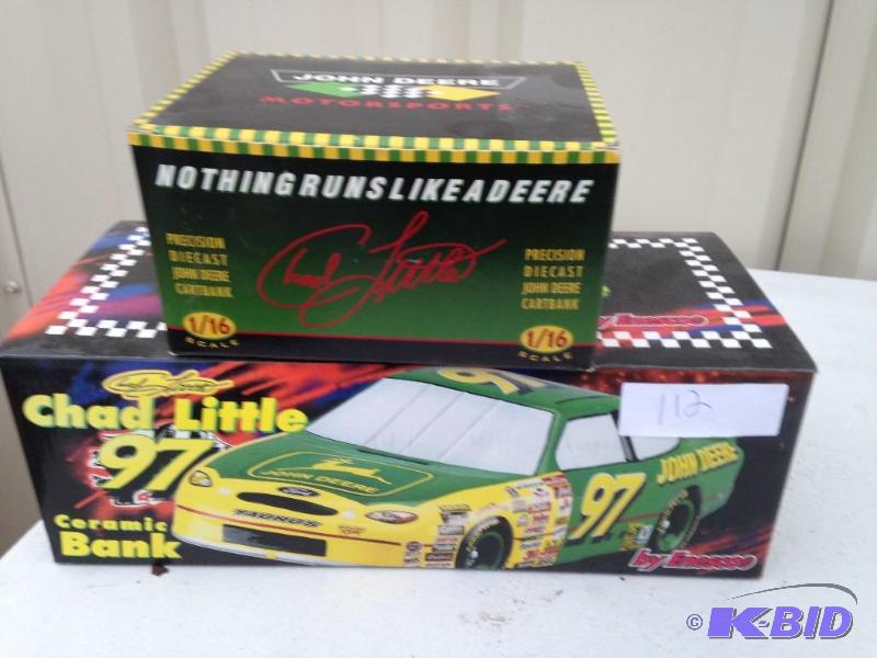 lot 112 image: Chad Little Bank and Golf Cart