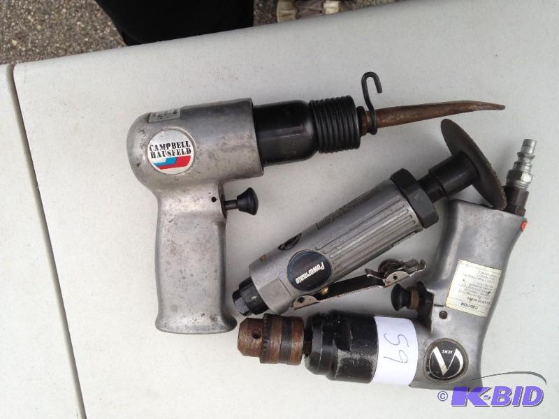 lot 59 image: Lot of Air Tools