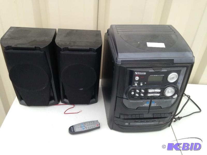 lot 83 image: Encore Technology Stereo System
