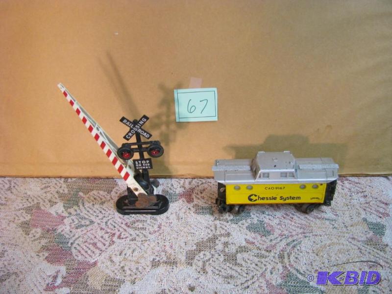 lot 67 image: Lionel cabose Chessie system C & O 9167an...