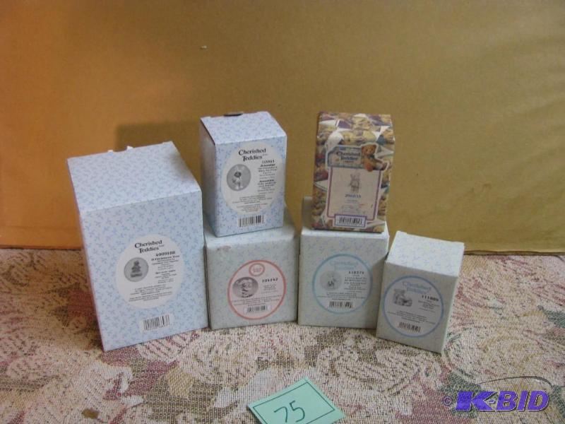 lot 75 image: lot of cherished teddies NIB (6)...