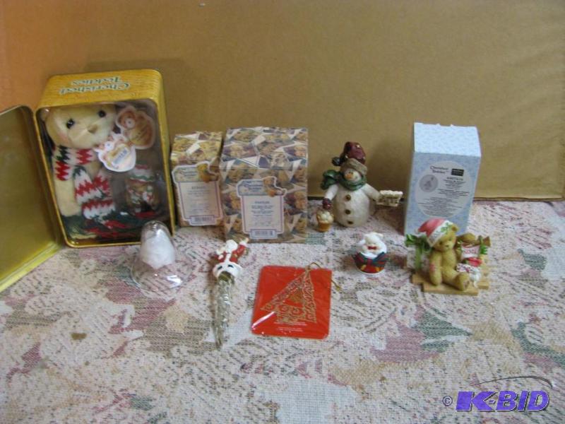 lot 79 image: lot of cherished teddies NIB (4) and more...