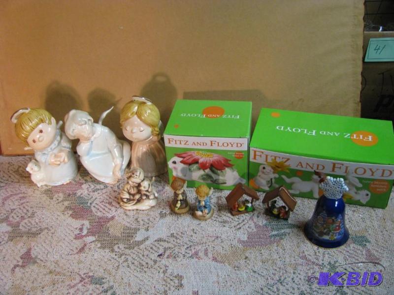lot 88 image: lot of Christmas dcor and collectibles...