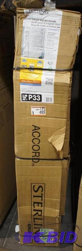 New Sterling Accord Bath Tub Set - Smooth. #7...