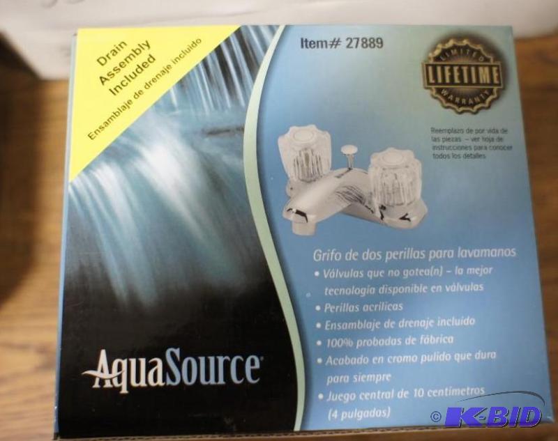 New Aqua-Source Lavatory Handle with drain pu...