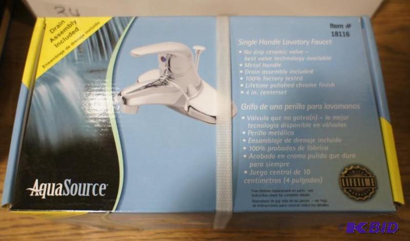 New Aqua-Source Lavatory Handle with drain pu...