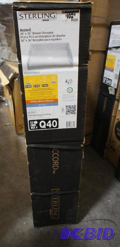 New Kohler Sterling Accord Shower Receptor  ...