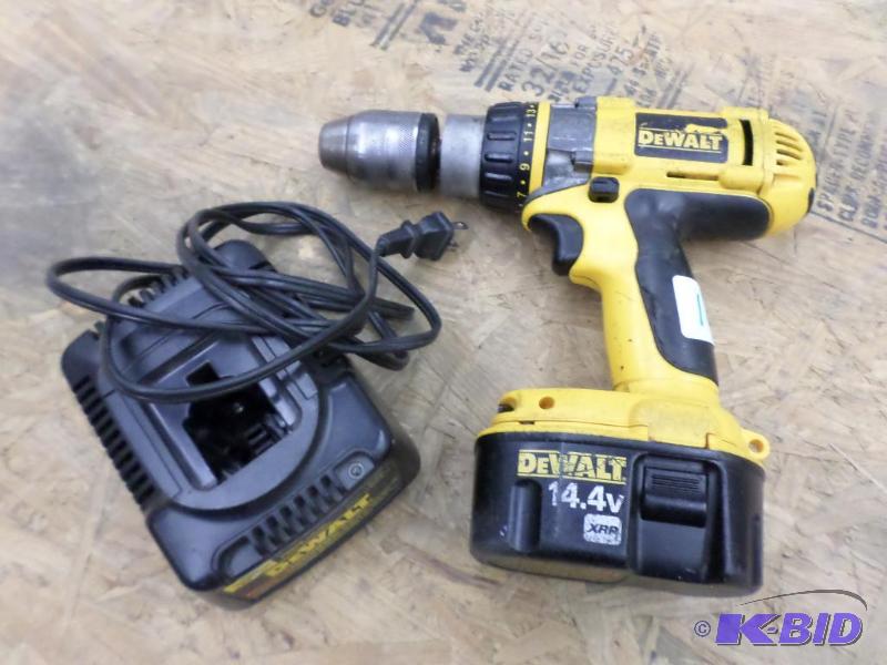 lot 105 image: DeWalt XRP 14.4Volt 12" Hammer Drill Se...