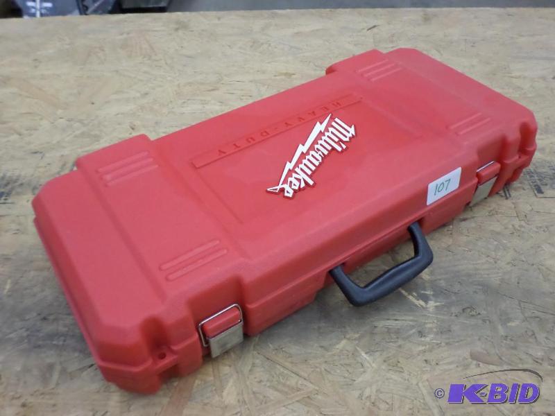 lot 107 image: Milwaukee Sawzall Case, New...