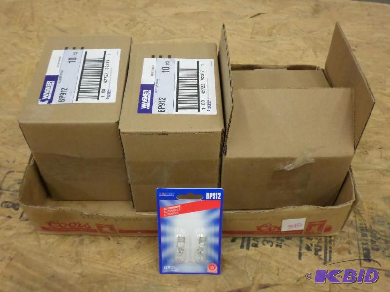 lot 125 image: (3) Boxes Of New Automotive 12Volt Lights Bul...