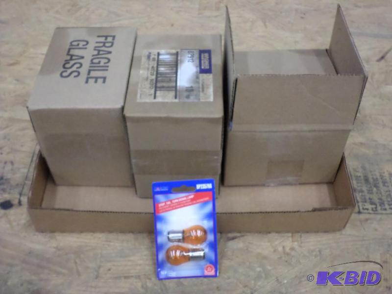 lot 126 image: (3) Boxes Of New Automotive 12Volt Lights Bul...