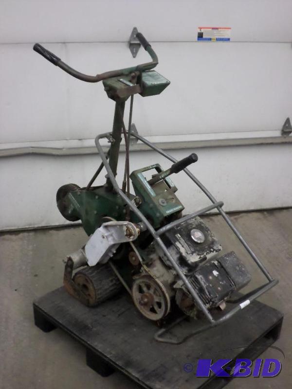 lot 31 image: Turfco Pro Turf Cutter With Honda GX240 8HP E...
