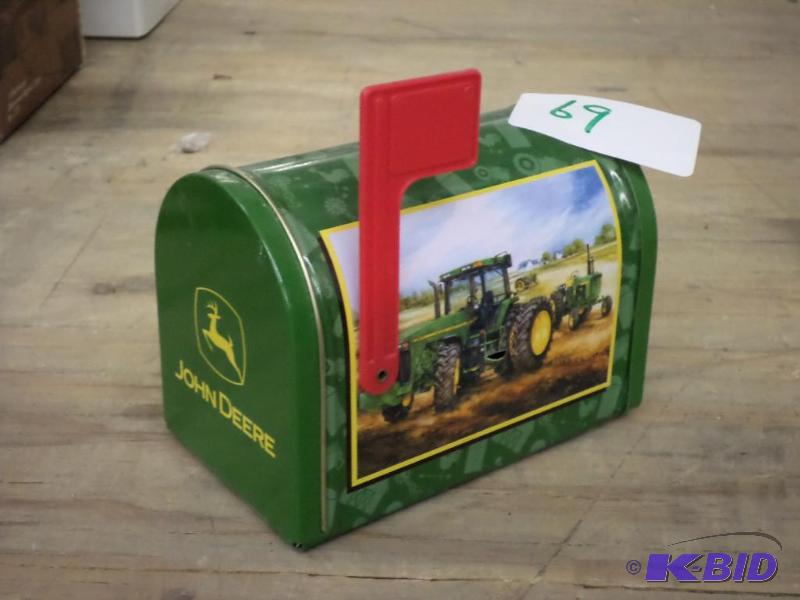 lot 69 image: John Deere Mini Mailbox...