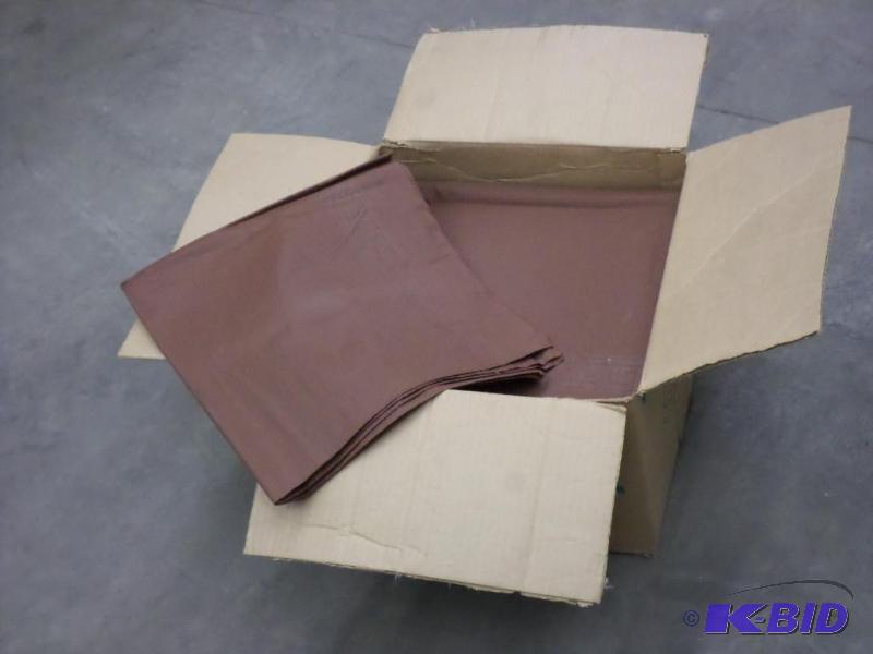 lot 79 image: Box Full Of Brown Table Cloths...